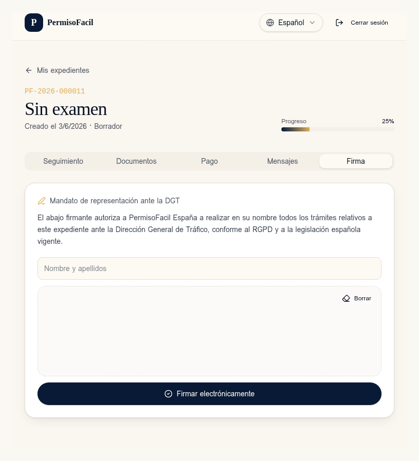 7. Firma electrónicamente